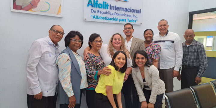 Visita de la nueva supervisora para el área del caribe